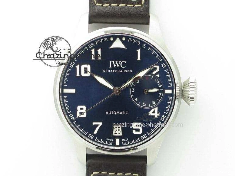 MIROTIME 0202 Refined Big Pilot IW500908 ZF 1:1 Best Edition Le Petit Prince On Brown Leather Strap A521111 V 7247